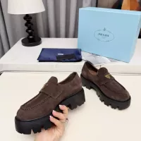 $100.00 USD Prada Loafers For Women #1388397