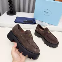 $100.00 USD Prada Loafers For Women #1388397