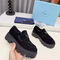$100.00 USD Prada Loafers For Women #1388398