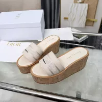 $85.00 USD Christian Dior Slippers For Women #1388457