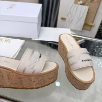 $85.00 USD Christian Dior Slippers For Women #1388457