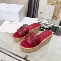 $85.00 USD Christian Dior Slippers For Women #1388459