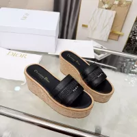 $85.00 USD Christian Dior Slippers For Women #1388460