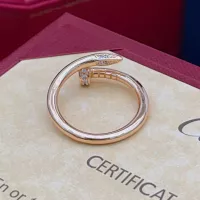 $25.00 USD Cartier Rings In Rose Gold #1390164