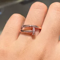 $25.00 USD Cartier Rings In Rose Gold #1390164