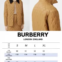 $102.00 USD Burberry Jackets Long Sleeved For Women #1390697