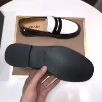 $92.00 USD Prada Leather Shoes For Men #1391577