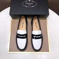 $92.00 USD Prada Leather Shoes For Men #1391578