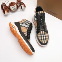$80.00 USD Burberry High Tops Shoes For Men #1391794