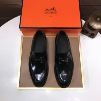 $98.00 USD Hermes Leather Shoes For Men #1391937