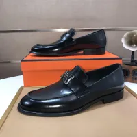 $98.00 USD Hermes Leather Shoes For Men #1391937