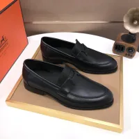 $98.00 USD Hermes Leather Shoes For Men #1391939