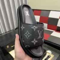 $64.00 USD Louis Vuitton Slippers For Men #1392029