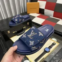 $64.00 USD Louis Vuitton Slippers For Men #1392034