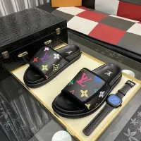 $64.00 USD Louis Vuitton Slippers For Men #1392037