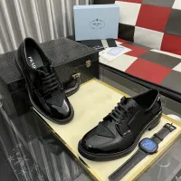 $115.00 USD Prada Leather Shoes For Men #1392044