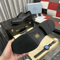 $115.00 USD Prada Leather Shoes For Men #1392045