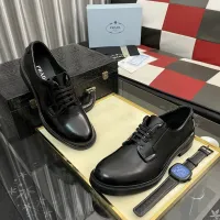 $115.00 USD Prada Leather Shoes For Men #1392046