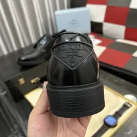 $115.00 USD Prada Leather Shoes For Men #1392046