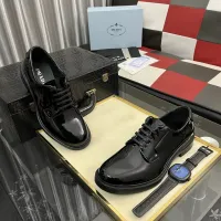 $115.00 USD Prada Leather Shoes For Men #1392047