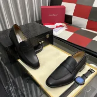 $108.00 USD Salvatore Ferragamo Leather Shoes For Men #1392082