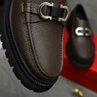$112.00 USD Salvatore Ferragamo Leather Shoes For Men #1392102