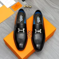 $92.00 USD Hermes Leather Shoes For Men #1392117