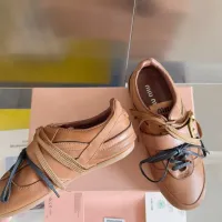 $125.00 USD MIU MIU Casual Shoes For Women #1392237