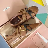 $125.00 USD MIU MIU Casual Shoes For Women #1392237