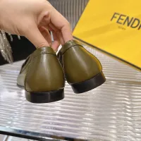 $102.00 USD Fendi Leather Shoes For Women #1392621