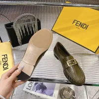 $102.00 USD Fendi Leather Shoes For Women #1392621
