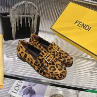 $102.00 USD Fendi Leather Shoes For Women #1392623
