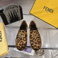 $102.00 USD Fendi Leather Shoes For Women #1392623