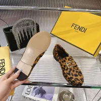 $102.00 USD Fendi Leather Shoes For Women #1392623