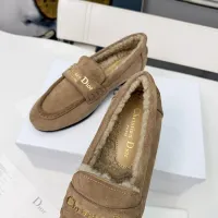 $112.00 USD Christian Dior Leather Shoes For Women #1392715