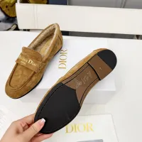 $112.00 USD Christian Dior Leather Shoes For Women #1392716