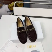 $112.00 USD Christian Dior Leather Shoes For Women #1392719