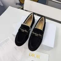 $112.00 USD Christian Dior Leather Shoes For Women #1392720