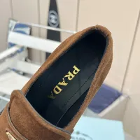 $102.00 USD Prada Leather Shoes For Women #1392728