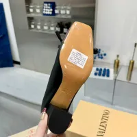 $105.00 USD Valentino High-Heeled Shoes For Women #1392883