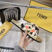 $80.00 USD Fendi Slippers For Women #1392897
