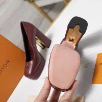 $125.00 USD Louis Vuitton High-Heeled Shoes For Women #1392925