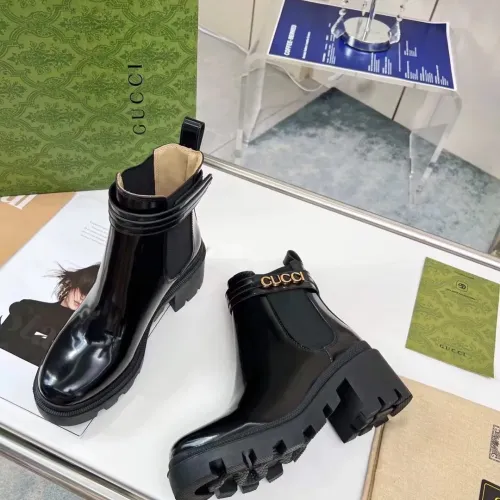 Replica Gucci Boots For Women #1393015 $102.00 USD for Wholesale
