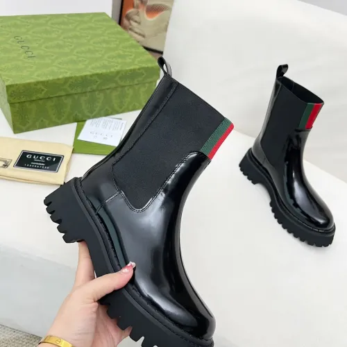 Replica Gucci Boots For Women #1393019 $108.00 USD for Wholesale