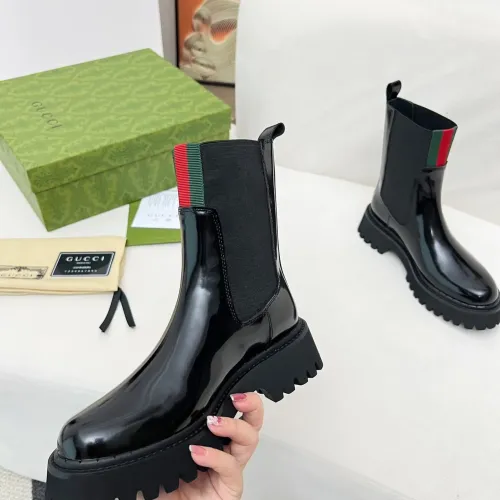 Replica Gucci Boots For Women #1393019 $108.00 USD for Wholesale