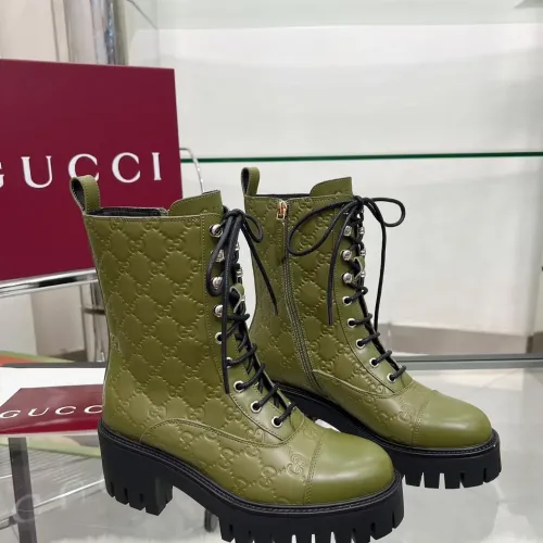 Gucci Boots For Women #1393022 $118.00 USD, Wholesale Replica Gucci Boots