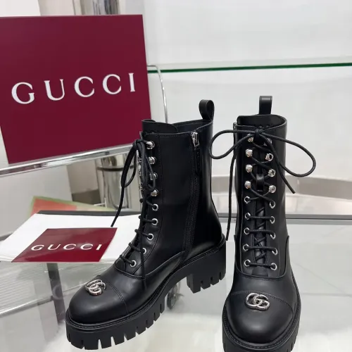 Replica Gucci Boots For Women #1393024 $118.00 USD for Wholesale