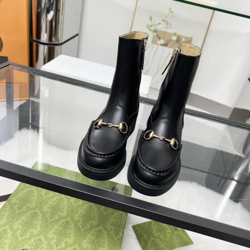 Replica Gucci Boots For Women #1393033 $108.00 USD for Wholesale