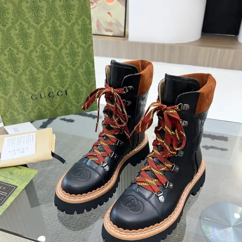 Replica Gucci Boots For Women #1393037 $118.00 USD for Wholesale