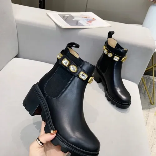 Replica Gucci Boots For Women #1393039 $100.00 USD for Wholesale